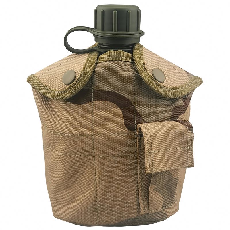 Free sample Canteen Set for Hiking, Backpacking, and Picnic with Cup and Cover Outdoor Cookware Mess Kit