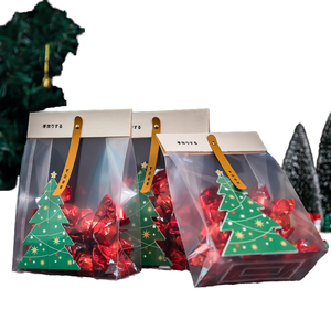 Custom Christmas Wedding Plastic <strong>Bags</strong> for Cookies Candy Snacks Special Shaped Festival Souvenirs Gift Packaging Stand Pouch <strong>Bag</strong> - Product Image 1