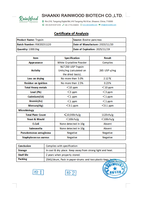 Trypsine de CAS 9002 d'enzymes de trypsine de poudre de trypsine de complément alimentaire