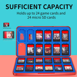 24 In1 custodia per carte da gioco per slot ABS protezione in Silicone compatibile con <span class=keywords><strong>SD</strong></span> - Product Image 3