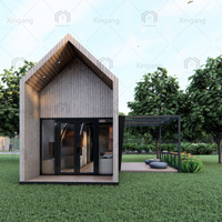 Maison préfabriquée de luxe moderne, villa de haute qualité à structure en acier, hôtel, mini-maison avec salle de bain, design élégant