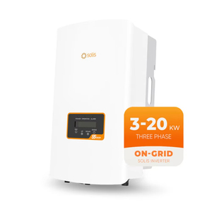Solis 3KW-20KW On-Grid Solar Inverter 2 MPPT Pantalla LCD Opciones de salida simple/doble/cuádruple con múltiples niveles de protección - Product Image 1