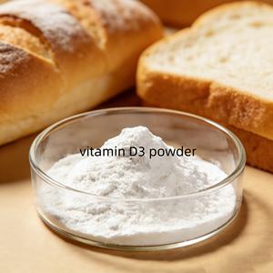אספקת מפעל ישירות מארה\\\"ב של אבקת ויטמין <span class=keywords><strong>D3</strong></span> לתמיכה בלחם, תמיכה ב-OEM/ODM, אבקת ויטמין <span class=keywords><strong>D3</strong></span> טהורה 500,000 יואו/גרם - Product Image 1