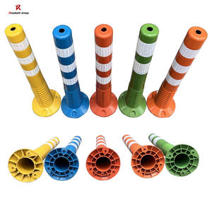 北京19年75cm道路デリニーター交通柔軟な春デリニーターPUプラスチック警告反射別車線ポスト - Product Image 6