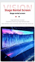 Écran LED de scène TOPvision P3.91, location, mur vidéo étanche avec taux de rafraîchissement élevé de 3840 Hz pour l'affichage d'événements et de concerts