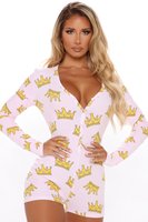 Dames Valentijnsdag Eén-delige Nachtkleding Huispakken Volwassen Valentijnsdag Outfit Jumpsuit 2022
