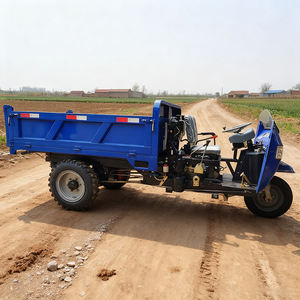 Tricycle à benne basculante de fabrication chinoise, <span class=keywords><strong>moto</strong></span> cargo 18/22/25 CV, tricycle agricole à trois <span class=keywords><strong>roues</strong></span> - Product Image 4