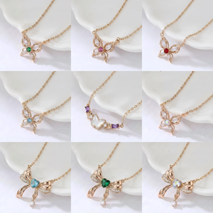 Collezione di Collane XUPING con Motivi Animali Placcate Oro, Gioielli Anti-ossidazione per Ordini all'Ingrosso - Product Image 6