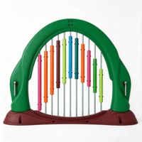Children Plastic Indoor/Outdoor Musical Percussion Play Set Xylophone Drum Instrument for Public Amusement Park Play Equipment