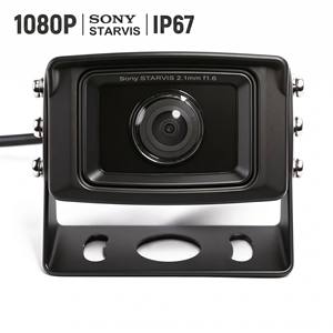 Telecamera di Retromarcia AHD 1080P con Visione Notturna, Angolo Ultra Ampio 155°, 18 LED IR, IP67, in Lega di Alluminio per Camion e Autobus - Product Image 1