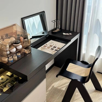 Meuble sous-vasque moderne réglable avec tiroirs de rangement miroir Meubles de chambre à coucher en vente
