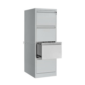 Armoire de classement verticale à 4 tiroirs en acier, design moderne pour l'école, le gouvernement et la famille, mobilier de bureau universel en métal - Product Image 4
