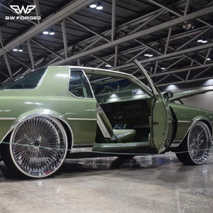 Cerchi a Raggi BW, Cerchi Forgiati, Cerchi in Lega di Alluminio 17 18 20 21 22 24 26 28 Pollici, Coppa Centrale Personalizzata per Lincoln e <span class=keywords><strong>Cadillac</strong></span> - Product Image 4