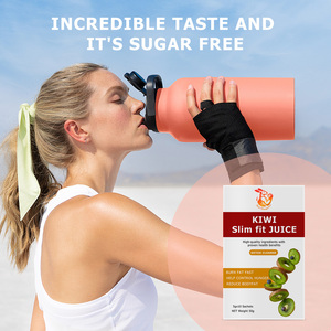 OEM ODM KIWI Slim Fit Juice Drink with Herbal <b>Blend</b> Straw Convenient Ready To Drink Packaging For Adults - Product Image 6