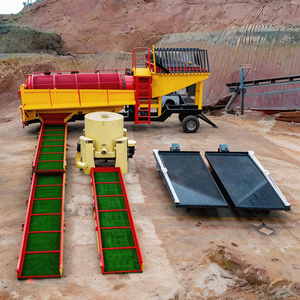 Cribadora de Tambor Rotatorio para Oro GMTS1555 de Alta Resistencia, Planta de Lavado de Oro, Máquina de Cribado de Tambor Rotatorio con Certificación CE - Product Image 4