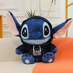 ตุ๊กตาหมีลิโลแบบเข็มกลัด ดีไซน์ใหม่ หกมือ ติดเข็มกลัด ย้อมสีพิมพ์ลาย เนื้อผ้านุ่มพิเศษ ไส้ใยฝ้าย PP น่ารัก - Product Image 3