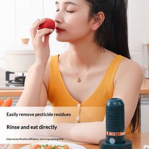 Purificateur de fruits et légumes en capsule, nettoyeur alimentaire sans fil USB portable, machine à laver les légumes pour fruits, légumes, viande - Product Image 4