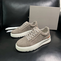 Sneakers décontractées pour hommes en cuir multicolores BC, style designer de haute qualité, antidérapantes, plateforme épaisse, chaussures de marche