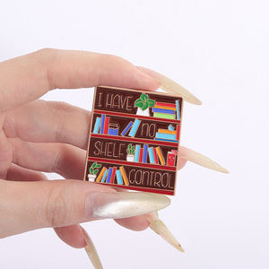 Lesezeichen sind für Quitter Emaille Pin Lustige Buch liebhaber Zitat Brosche Revers Abzeichen Schmuck Geschenk für Leser Freunde - Product Image 4