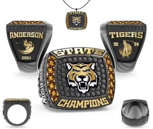 แหวนที่ระลึกการแข่งขันเบสบอลเด็กแบบกำหนดเองส่วนบุคคล ปี 2026, แหวนแชมป์เบสบอล - Product Image 4