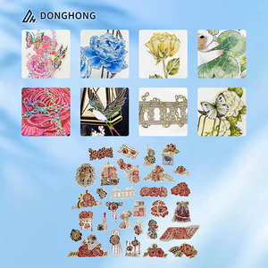 Autocollants transparents personnalisés en PET holographique, autocollants en PET pour <span class=keywords><strong>scrapbooking</strong></span> et junk journal - Product Image 5