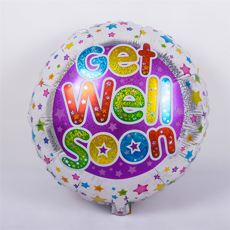 Adapté aux besoins du client d'hélium d'hélium de forme de 18 pouces feuille mylar ballons