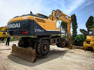 Ready to Ship HYUNDAI 210W-7 210W-9 Wheel Excavator 21 Tons Second Hand Original Korean Excavator in stock - Product Image 5