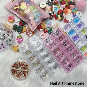 Kawaii <span class=keywords><strong>uñas</strong></span> encantos de Metal de lujo clavo de aleación de diamantes de imitación de 3D planeta cereza corazón Zircon de joyería de decoración de los labios de <span class=keywords><strong>uñas</strong></span> encantos - Product Image 3