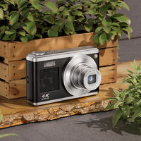 Dernier modèle d'appareil photo numérique haute définition 4K, zoom optique 10x, double moniteur, capteur CMOS