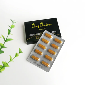 Meilleur prix en gros paquet de 10 capsules de maca naturelle de qualité supérieure à base de plantes pour stimuler la vitalité des hommes - Product Image 2