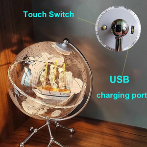 पृथ्वी पारदर्शी रचनात्मक उपहार दुनिया दुनिया के कारखाने थोक दुनिया के लिए पृथ्वी घर सजावट - Product Image 5