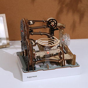 Juguete Educativo STEM de Construcción de Pistas de Canicas, Juguete de Aprendizaje de Física que Enseña Gravedad, Movimiento y Mecánica a Través del Divertido Juego de Ensamblaje - Product Image 2