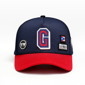 Biểu tượng tùy chỉnh thêu Cha <span class=keywords><strong>cap</strong></span> 5-panel Snapback Hat Phong Cách Thể Thao Silicone các bản vá lỗi gorras <span class=keywords><strong>AL</strong></span> por thị trưởng với tính năng vải phổ biến - Product Image 1