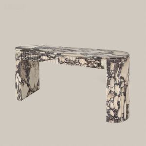 <span class=keywords><strong>Table</strong></span> <span class=keywords><strong>console</strong></span> moderne de luxe en marbre Calacatta Viola, <span class=keywords><strong>table</strong></span> <span class=keywords><strong>console</strong></span> en marbre pour salon, <span class=keywords><strong>table</strong></span> <span class=keywords><strong>console</strong></span> extensible pour entrée, couloir - Product Image 2