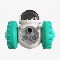 Jouets Électriques Durables pour Chiens et Chats à Mouvement Gravitationnel – Nouveautés Interactives et Mobiles avec Trou de Distribution de Nourriture