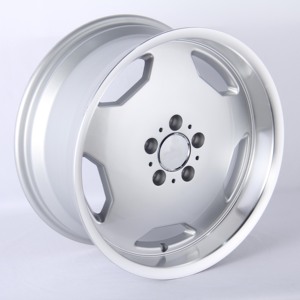 KW ล้อหล่อคลาสสิก5x112ล้อ17 <span class=keywords><strong>18</strong></span>นิ้วขอบล้ออัลลอยสีเงินล้อรถโดยสารสำหรับรถ <span class=keywords><strong>Mercedes</strong></span> W123 <span class=keywords><strong>W124</strong></span> W126 W202 W203 W126 W204 - Product Image 6