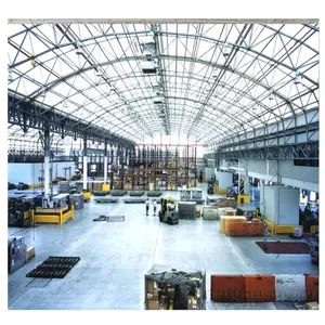 LF spazio prefabbricato telaio autosalone costruzione industriale struttura in acciaio capannone
