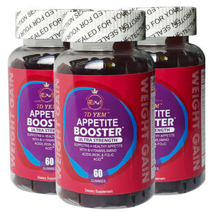 Meilleure vente Gommes saines pour stimuler l'appétit Gommes pour prendre du poids et prendre du muscle Supplément multi-nutriments naturel à l'acide folique et aux vitamines - Product Image 6