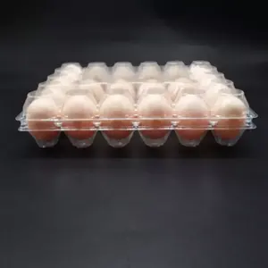 चीन निर्माता अनुकूलित आकार प्लास्टिक अंडे की ट्रे के लिए पालतू ट्रे भंडारण