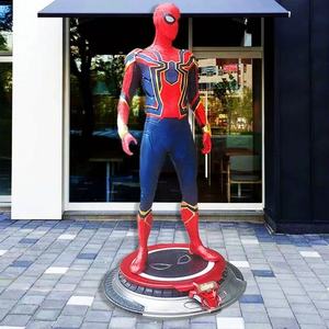 Estatua <span class=keywords><strong>de</strong></span> Fibra <span class=keywords><strong>de</strong></span> Vidrio <span class=keywords><strong>de</strong></span> Spider-Man <span class=keywords><strong>de</strong></span> <span class=keywords><strong>Marvel</strong></span> Hecha a Medida, Iron Man Brillante, Lista para Enviar, Decoración <span class=keywords><strong>de</strong></span> Sala <span class=keywords><strong>de</strong></span> Estar, Adorno Grande para el Suelo - Product Image 2