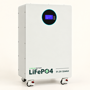 Batería de fosfato de hierro y litio de 314 Ah, 51.2 V, 16 kWh, diseño móvil de pie para energía de respaldo doméstica - Product Image 2