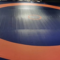 Hochwertige 50mm XPE+Flanell Rollout Tatami Grappling Wrestling Trainings-Sportmatten Weiche Puzzle-Bodenmatten