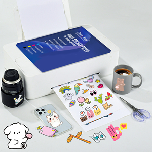 Adesivo a getto d'inchiostro in vinile impermeabile di dimensioni personalizzate La carta fotografica lucida <span class=keywords><strong>A4</strong></span> può essere utilizzata per stampanti a getto d'inchiostro - Product Image 1