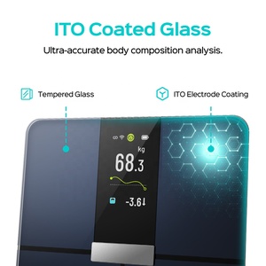 Welland Hochwertige digitale Körper waage Intelligente Personen waage für das Körper gewicht mit BMI-und Fett waage - Product Image 3