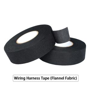 Kain Flanel Tahan Api PET Fleece Kain Poliester Film <span class=keywords><strong>PVC</strong></span> Pembungkus Mesin Mobil Kabel Otomotif Pita Perekat - Product Image 3