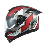 Casque de moto universel personnalisé en ABS, norme DOT ECE, casque intégral pour hommes et femmes, toutes saisons