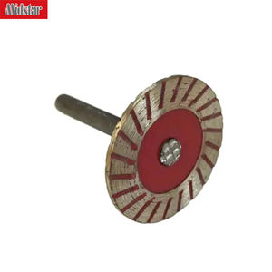 Lame de scie circulaire diamantée industrielle OEM Midstar 40 mm, soudée au laser, à pressage à chaud, pour découpe à sec du marbre, du granit et des carreaux - Product Image 2