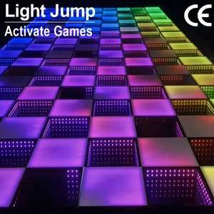 Pista da Ballo a Specchio LED 3D RGB con Effetto Abisso per Discoteca e Palcoscenico - Product Image 4