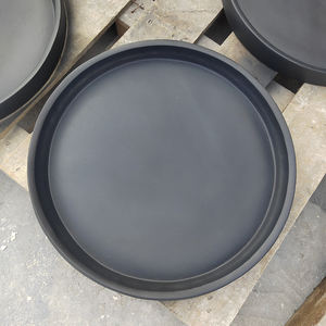 Nouveau plateau de pot de fleur en ciment béton fait à la main personnalisé pour la décoration de la maison et du jardin - Product Image 3