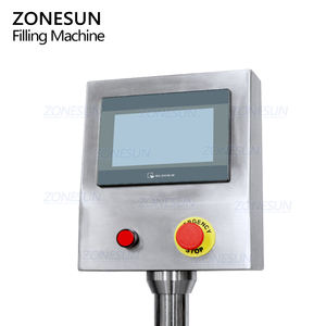 ZONESUN ZS-FM4A automatische drei Köpfe Servomotor vertikale Schnecke Gewürz Soda Milchpulver Füll maschine für Flaschen Gläser - Product Image 2